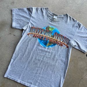 Universal Studios Textured Print Graphic Tee